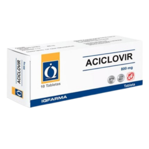 Aciclovir crema 5%.