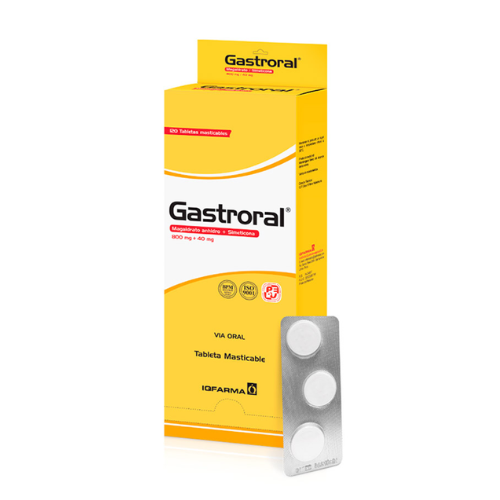GASTRORAL® 800 mg + 60 mg / 10 mL Suspensión Oral
