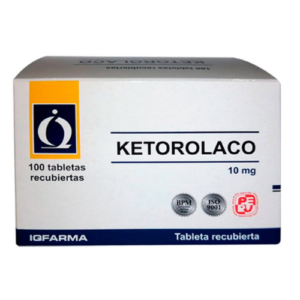 KETOROLACO 10mg x 100 tab.