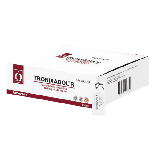TRONIXADOL® 500 mg + 100,000 UI óvulo