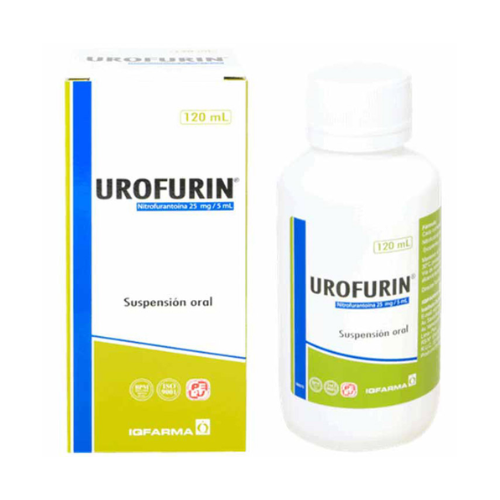 UROFURIN® 25 mg/5 mL Suspensión Oral